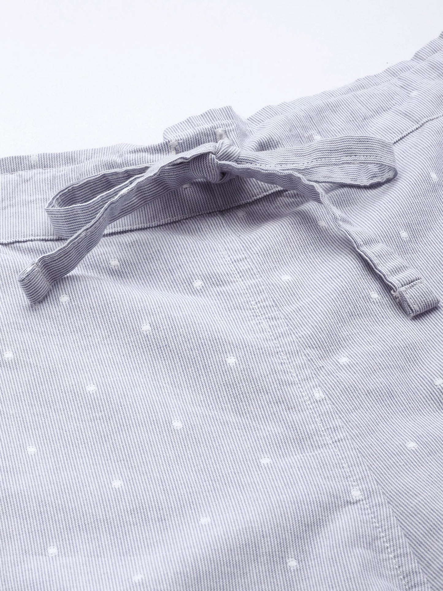 Polka Dots Blue Kurta & Palazzo