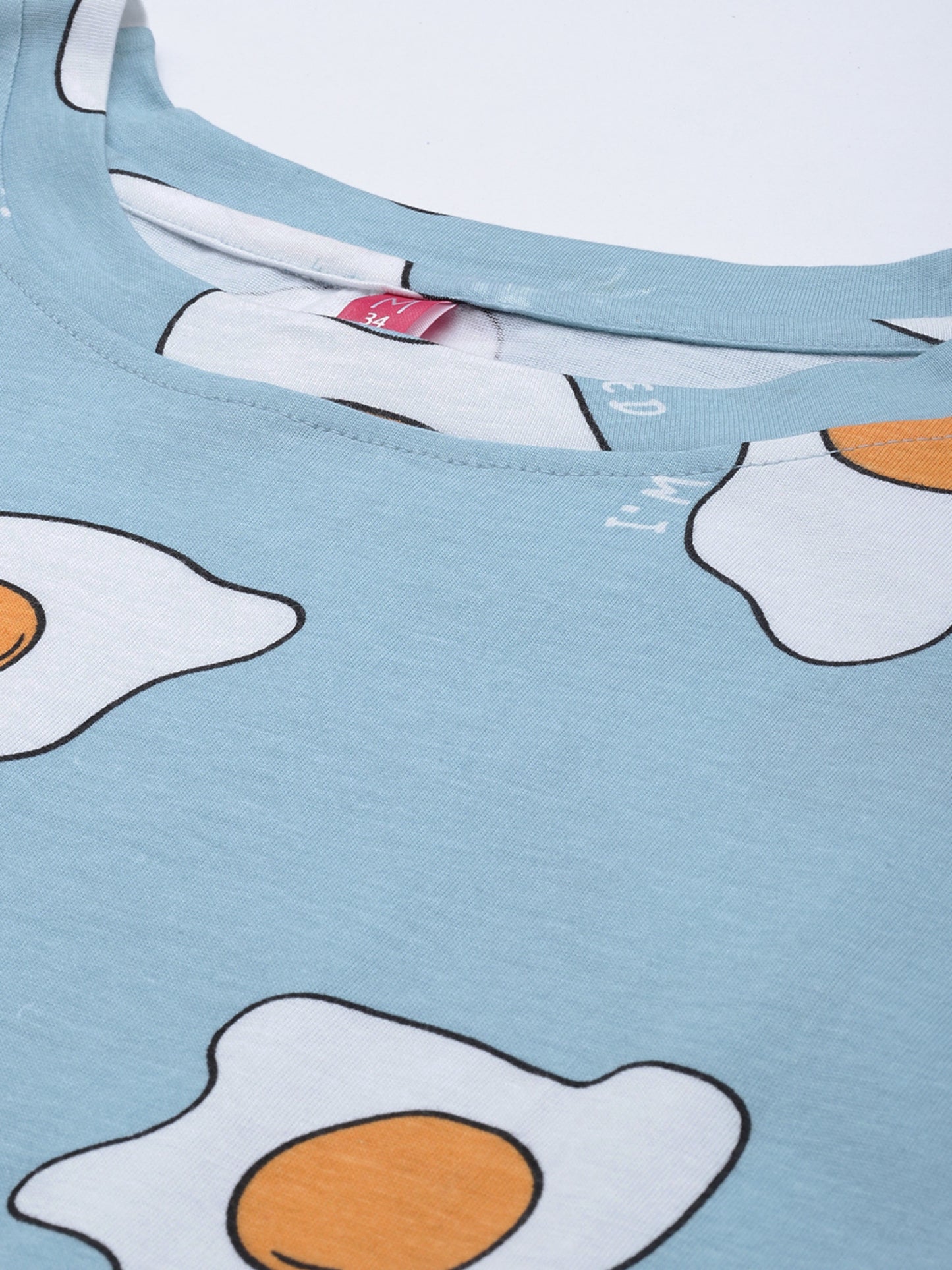 Quirky Graphic Blue Co-ord Set