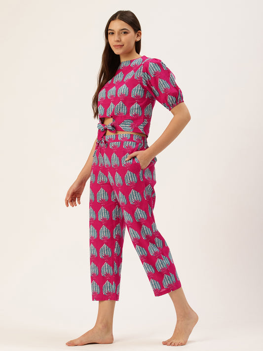 Pink Floral Co-ord Set