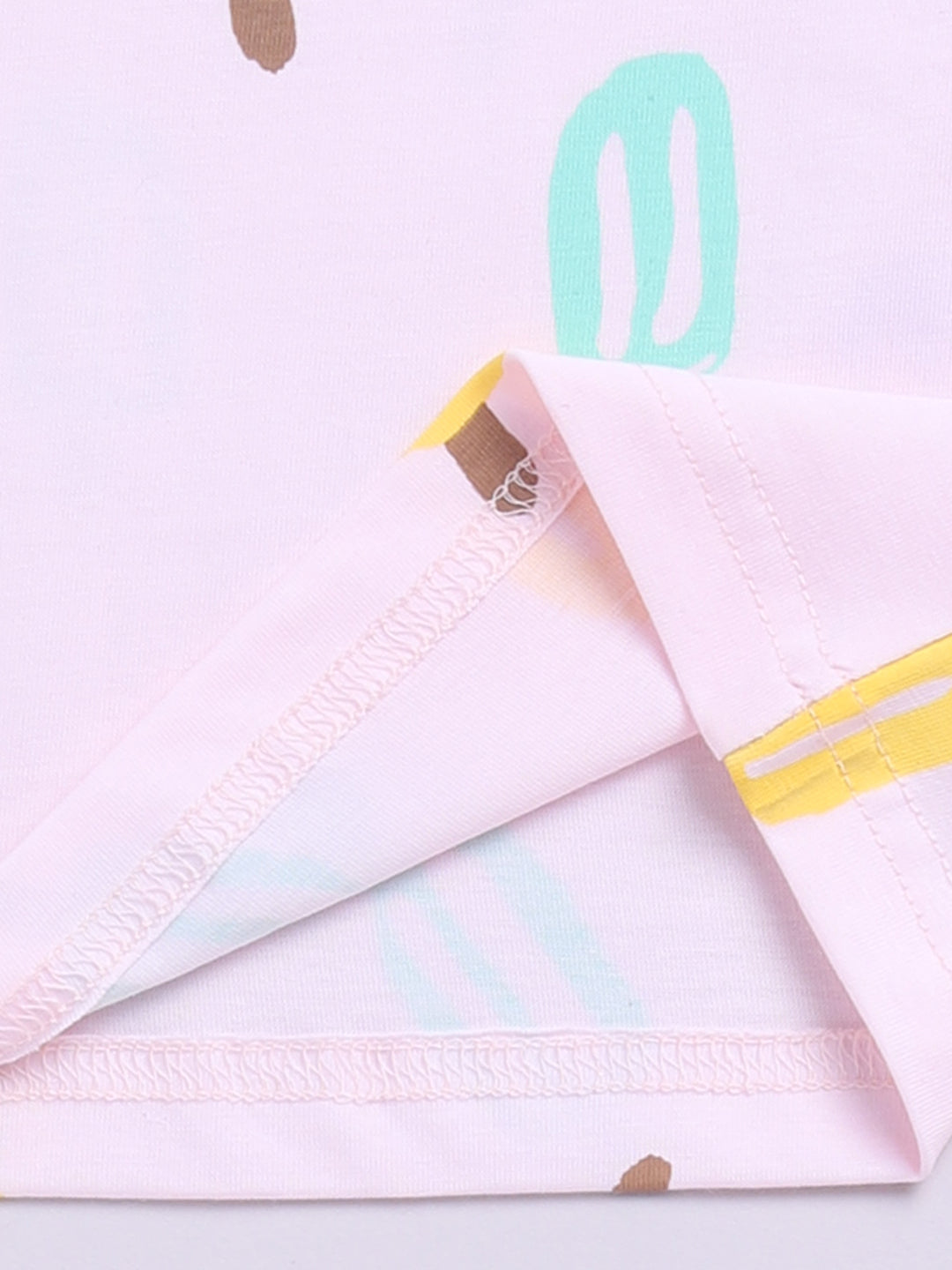 Pink Popsicle Short Sleeves Co-ord Set