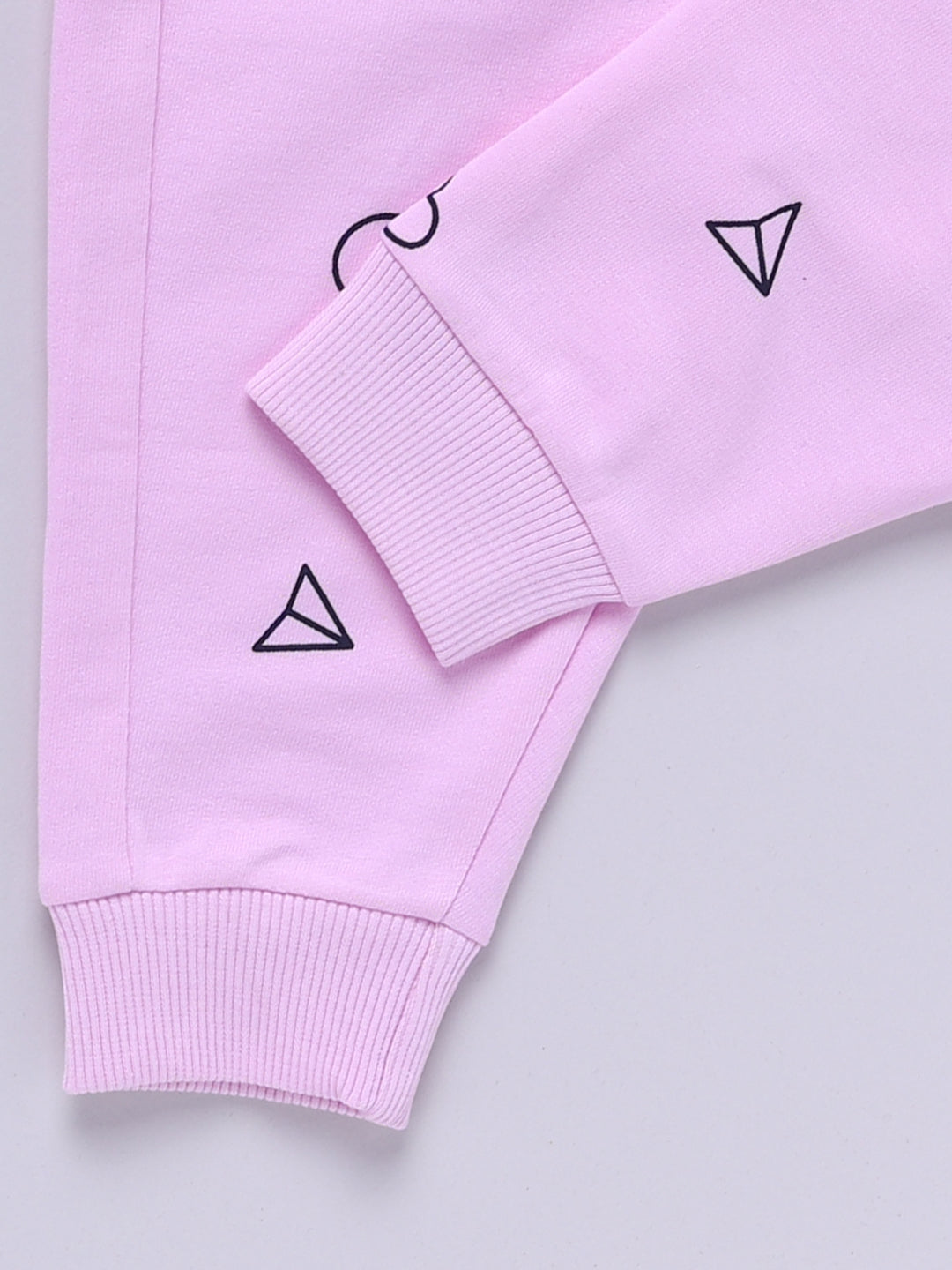 "Mamagram" Pink Cotton Knitted Graphic Co-ord Set