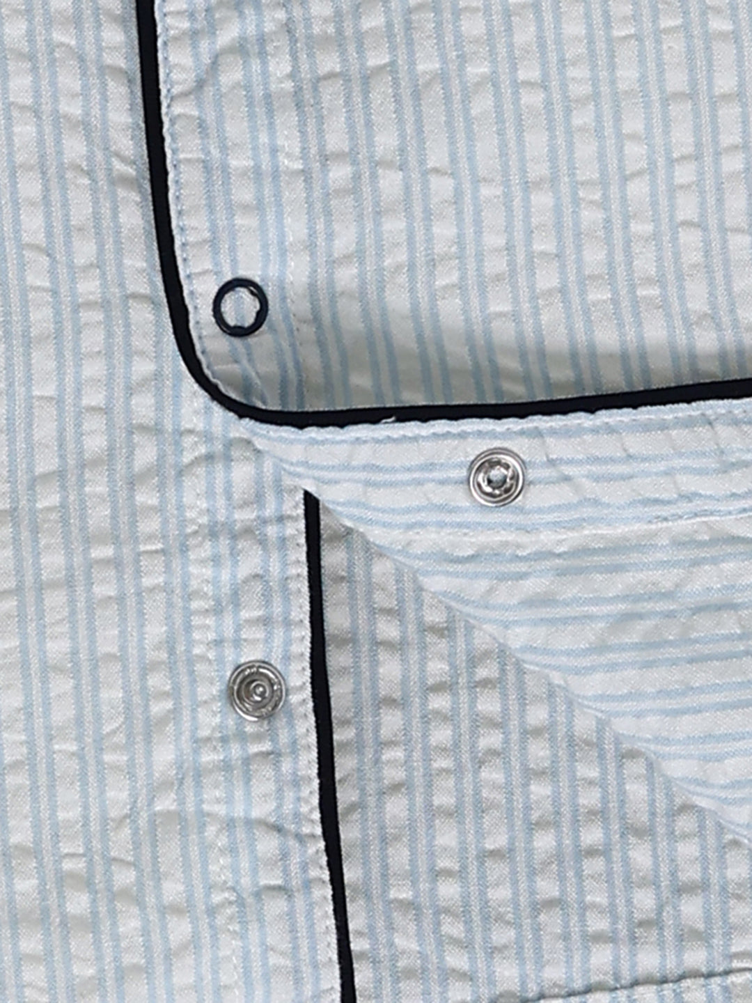 "Cuter version of Dad" Blue Cotton Full Sleeve Night Suit