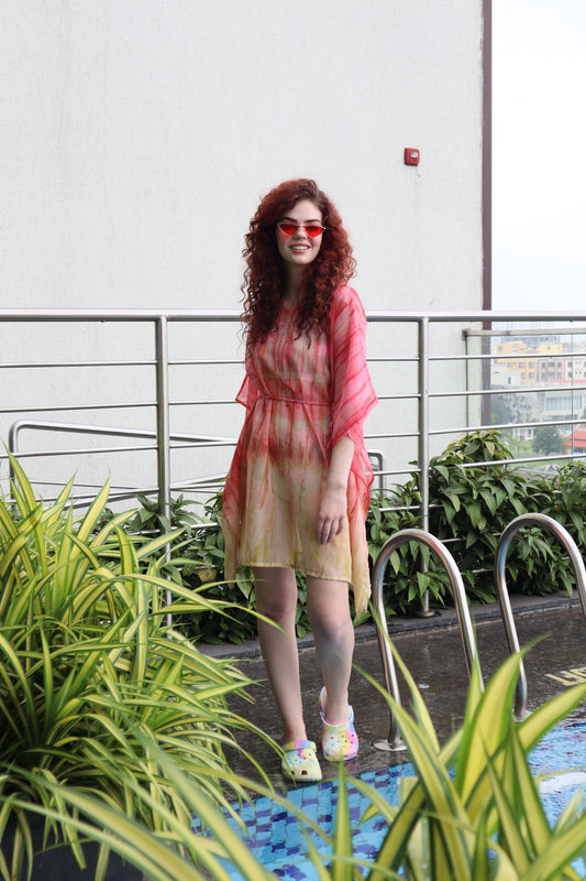 Coral Beach Cover Up