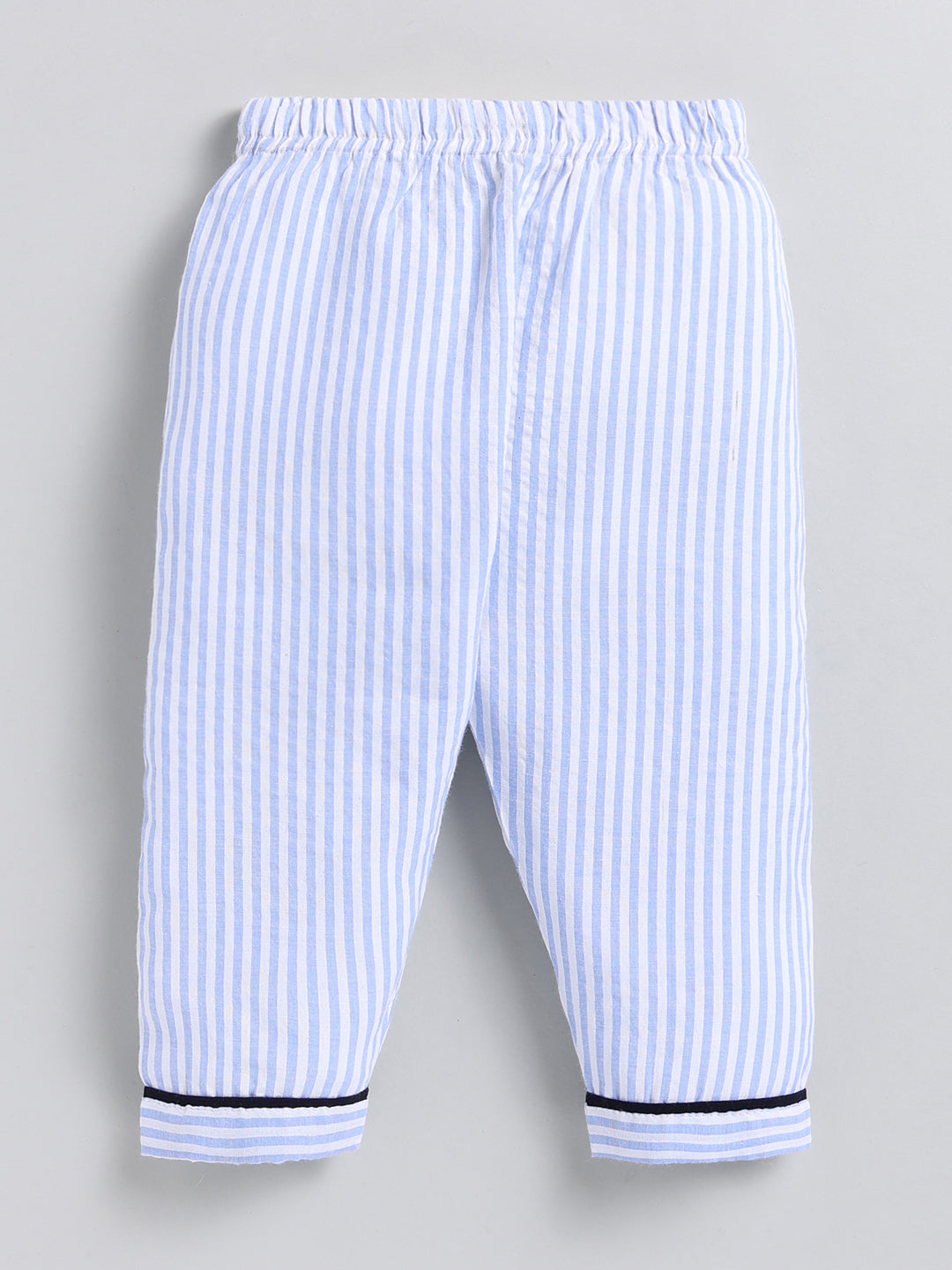 "Best Bro" Blue Cotton Full Sleeve Night Suit
