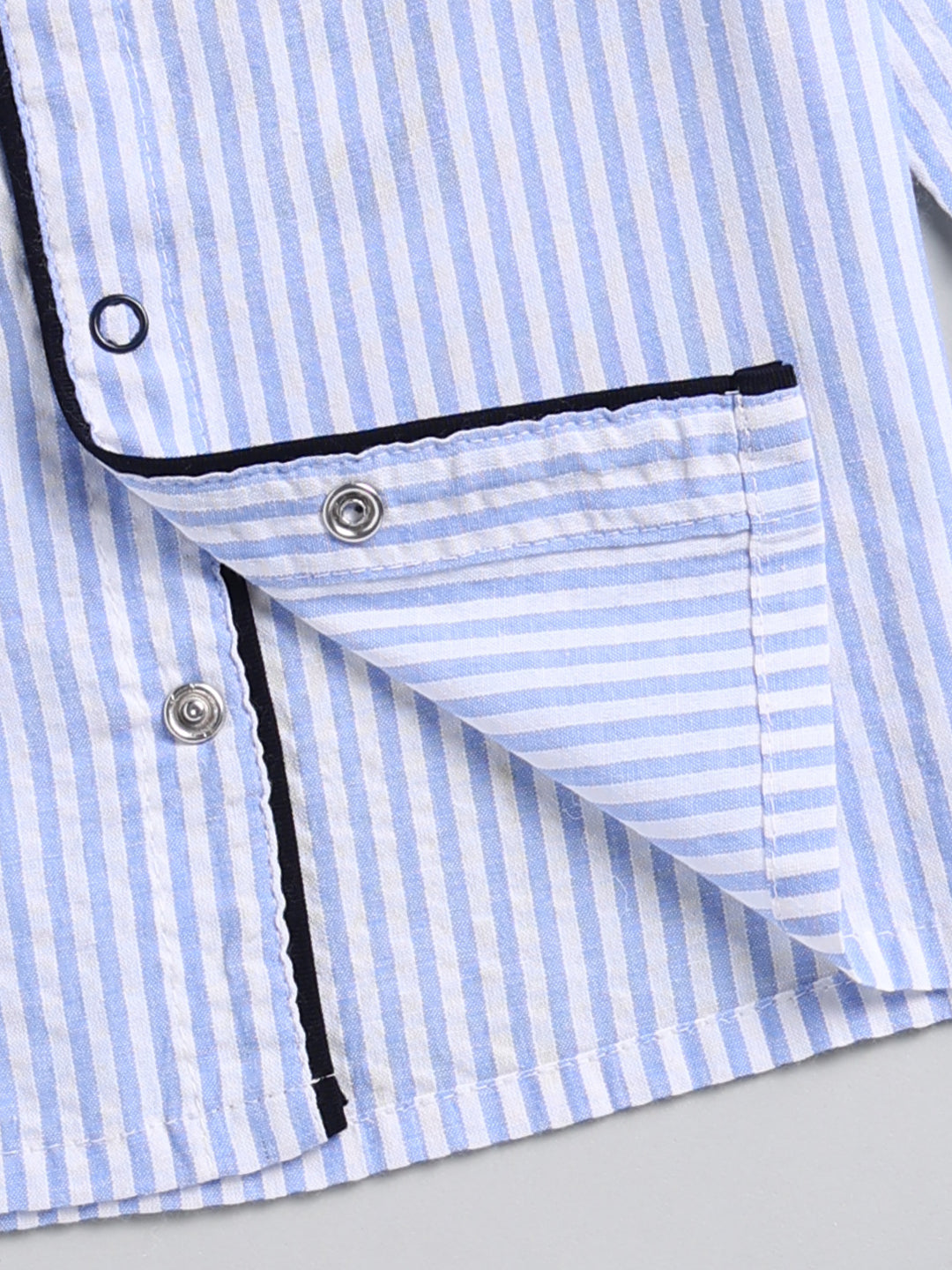 "Best Bro" Blue Cotton Full Sleeve Night Suit