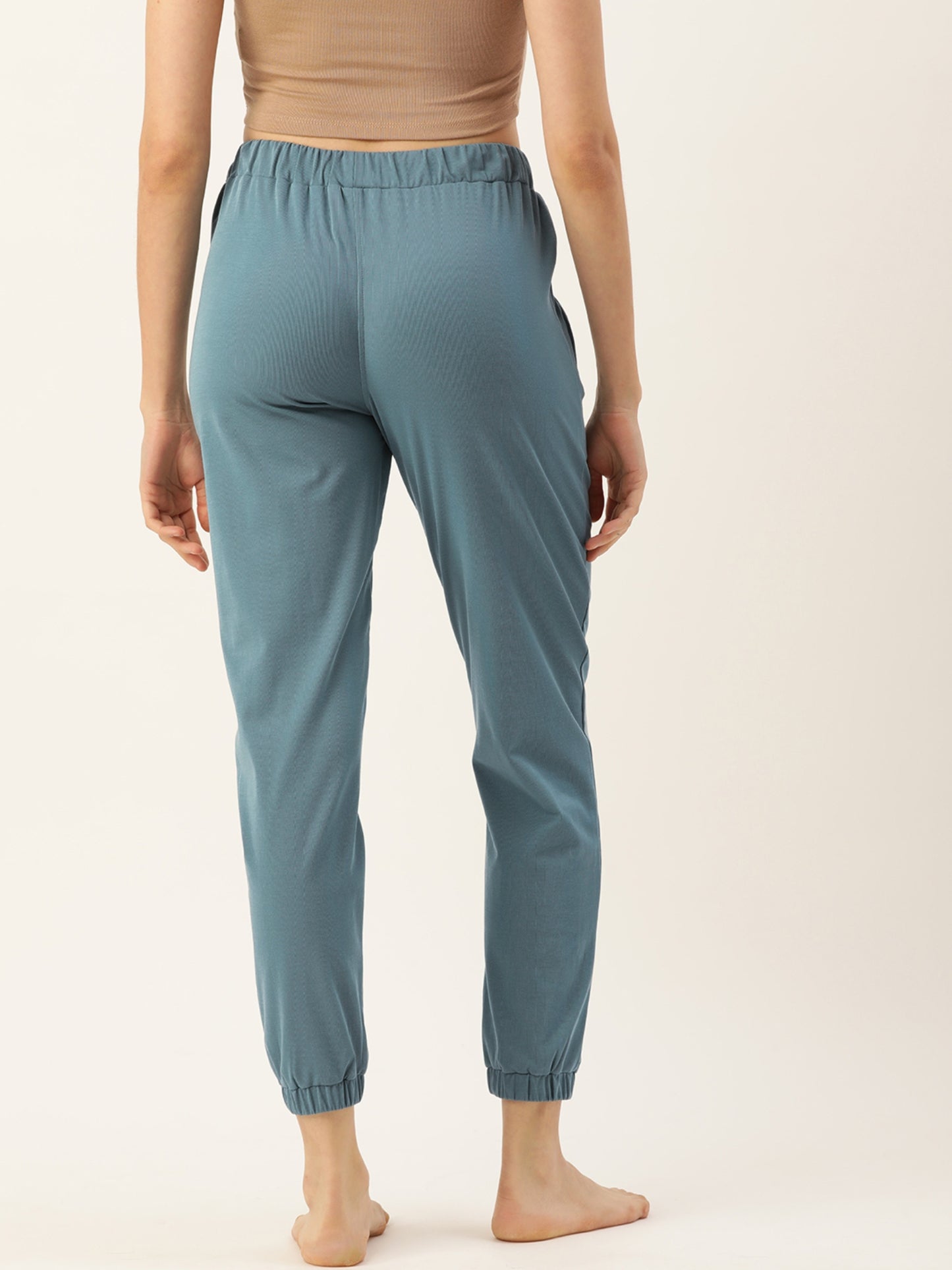 Women Blue Slim Fit Joggers