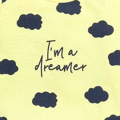 I'm a Dreamer Yellow Nightwear Set