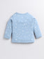 Reach for the Stars Blue Cotton Full Sleeve Night Suit