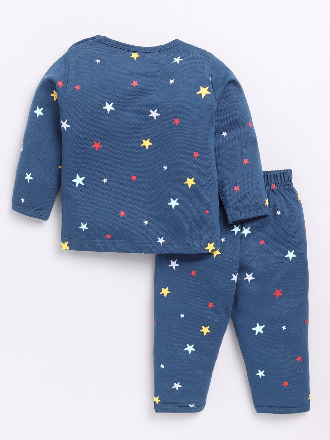 Blue Space Theme Full Sleeve Night Suit