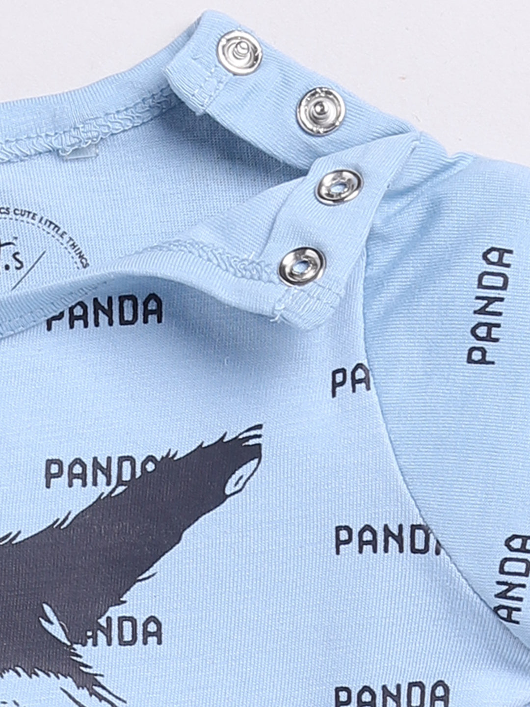 Blue Panda Full Sleeve Night Suit