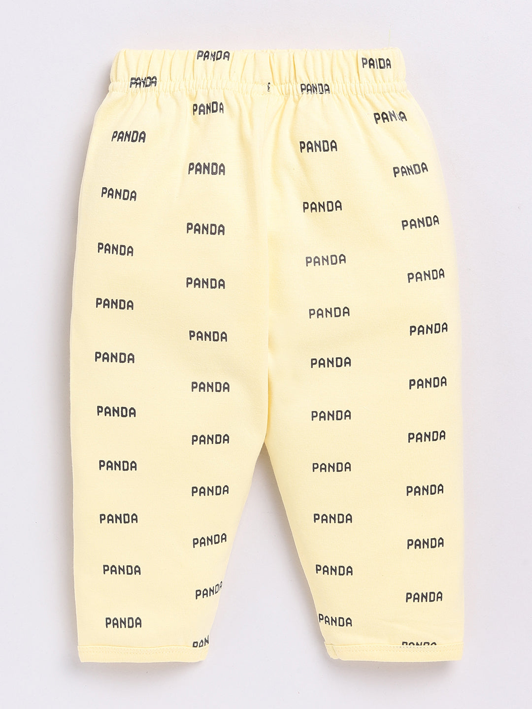 Yellow Panda Full Sleeve Night Suit