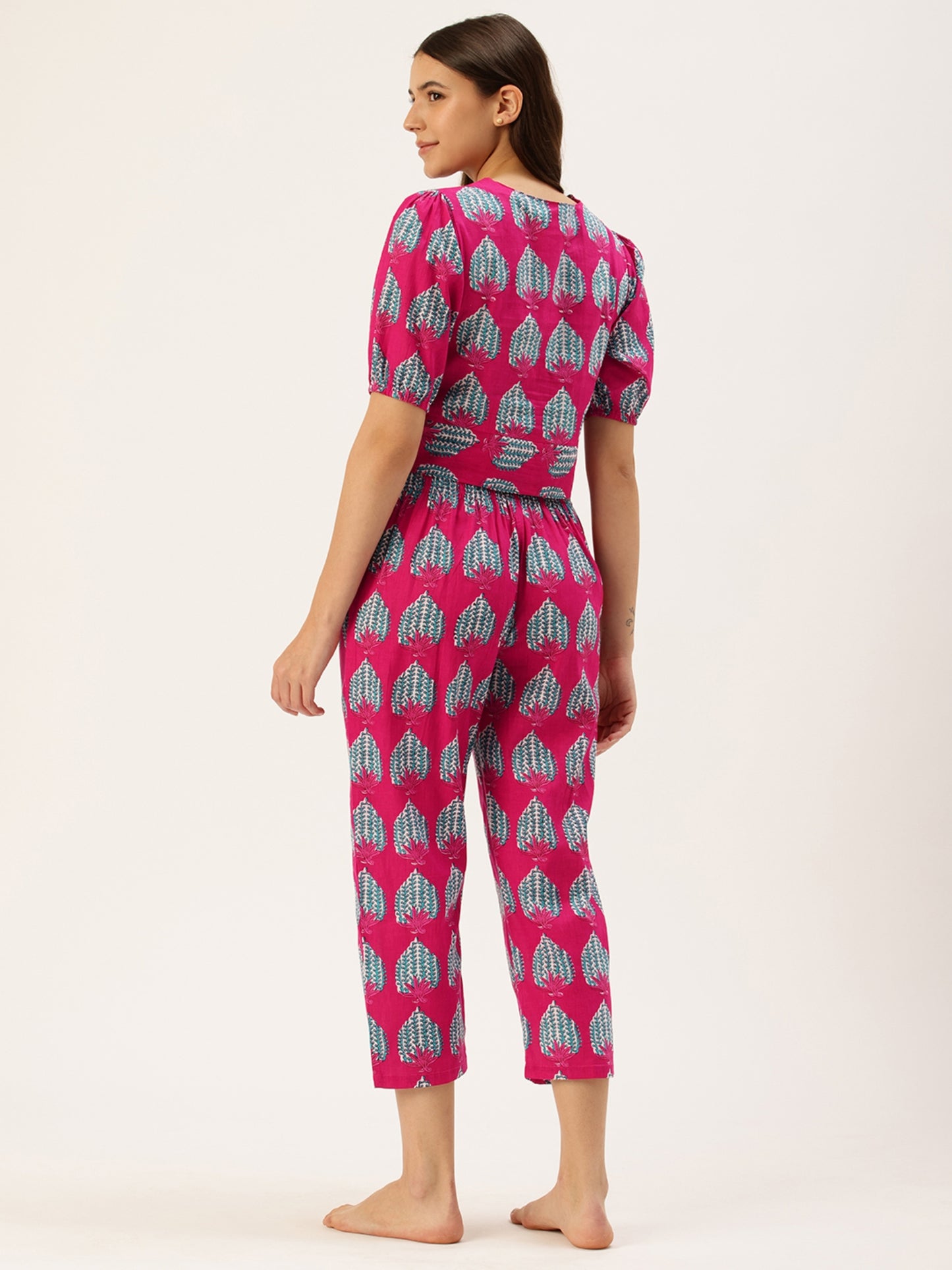 Pink Floral Co-ord Set