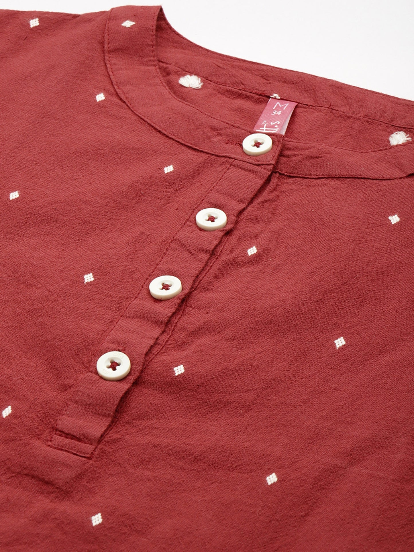 Red Polka Dots Kurta & Palazzo