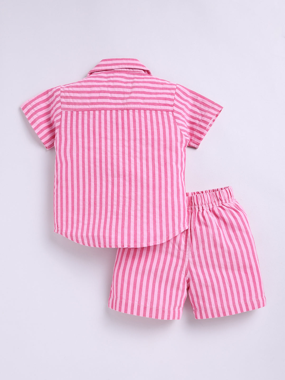 Pink Striped Co-ord Set