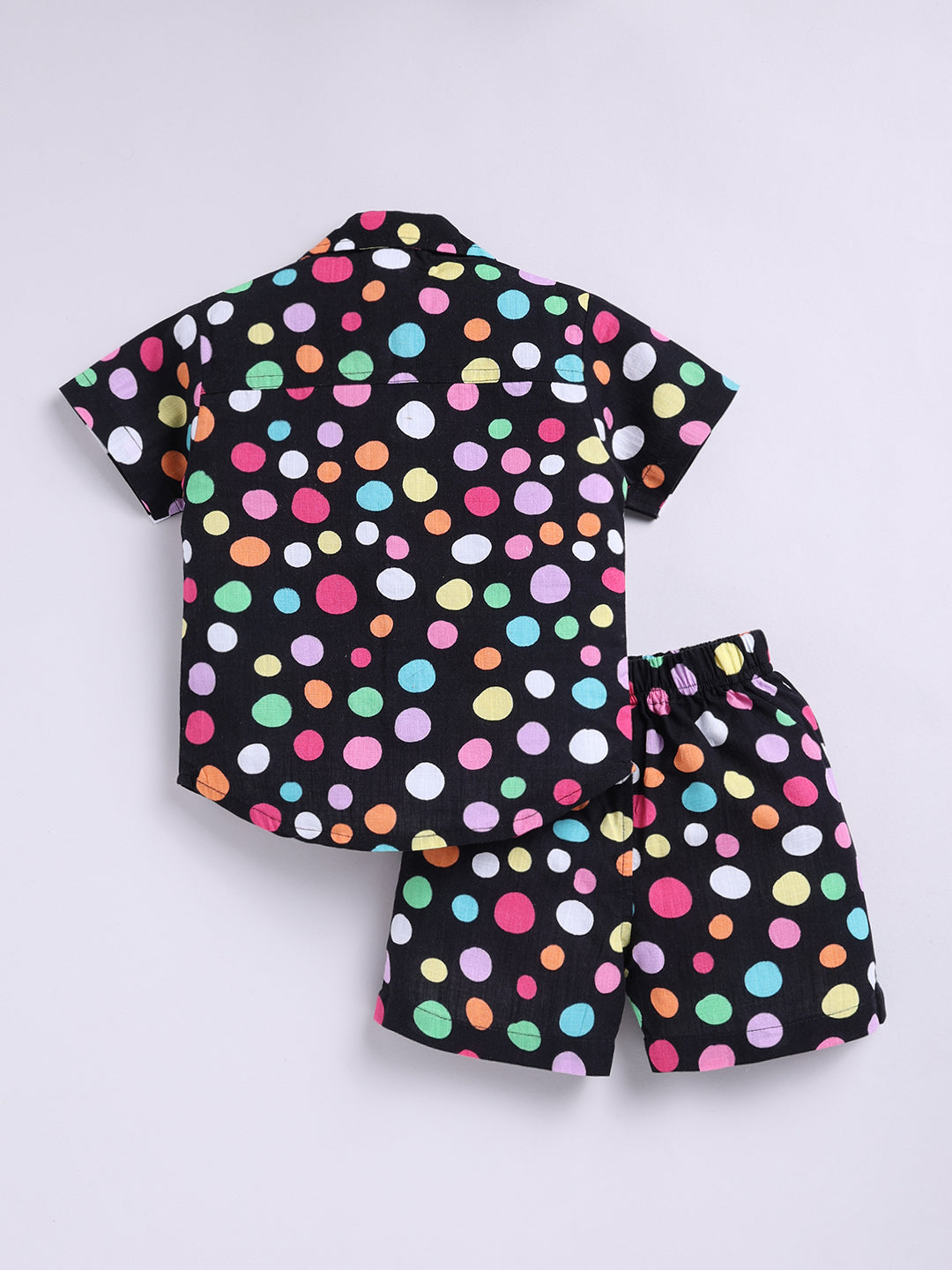 Black Polka Dots Co-ord Set