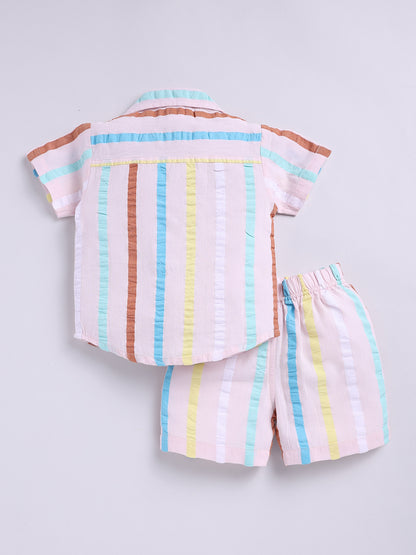 Multi Striped Co-ord Set