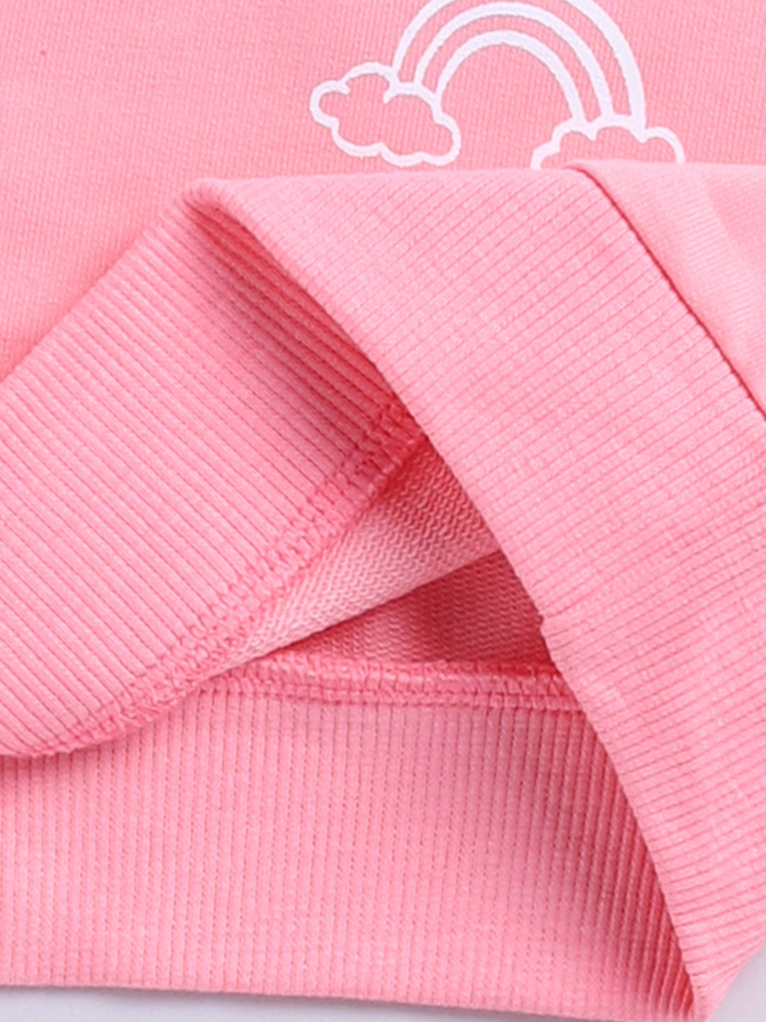 Rainbow Pink Cotton Full Sleeve Co-ord Set