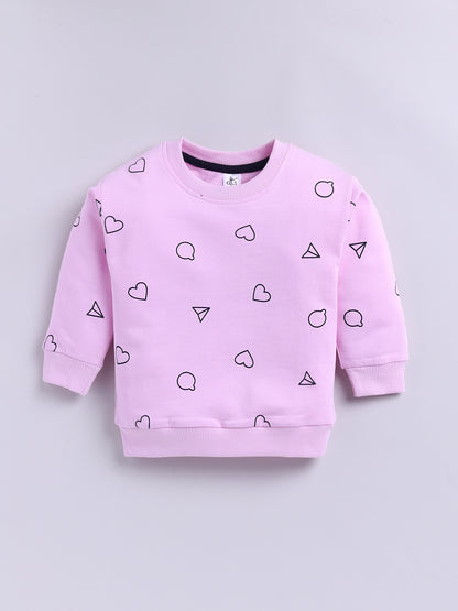"Mamagram" Pink Cotton Knitted Graphic Co-ord Set