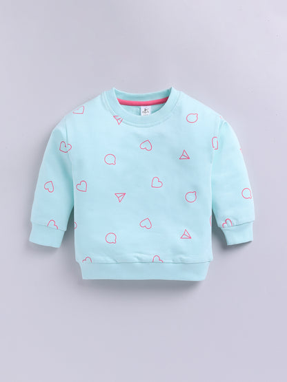 "Mamagram" Sea Green Cotton Knitted Graphic Co-ord Set