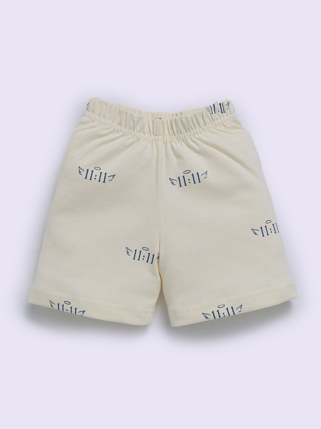 Lemon Cotton Graphic Half Sleeve Co-ord Set
