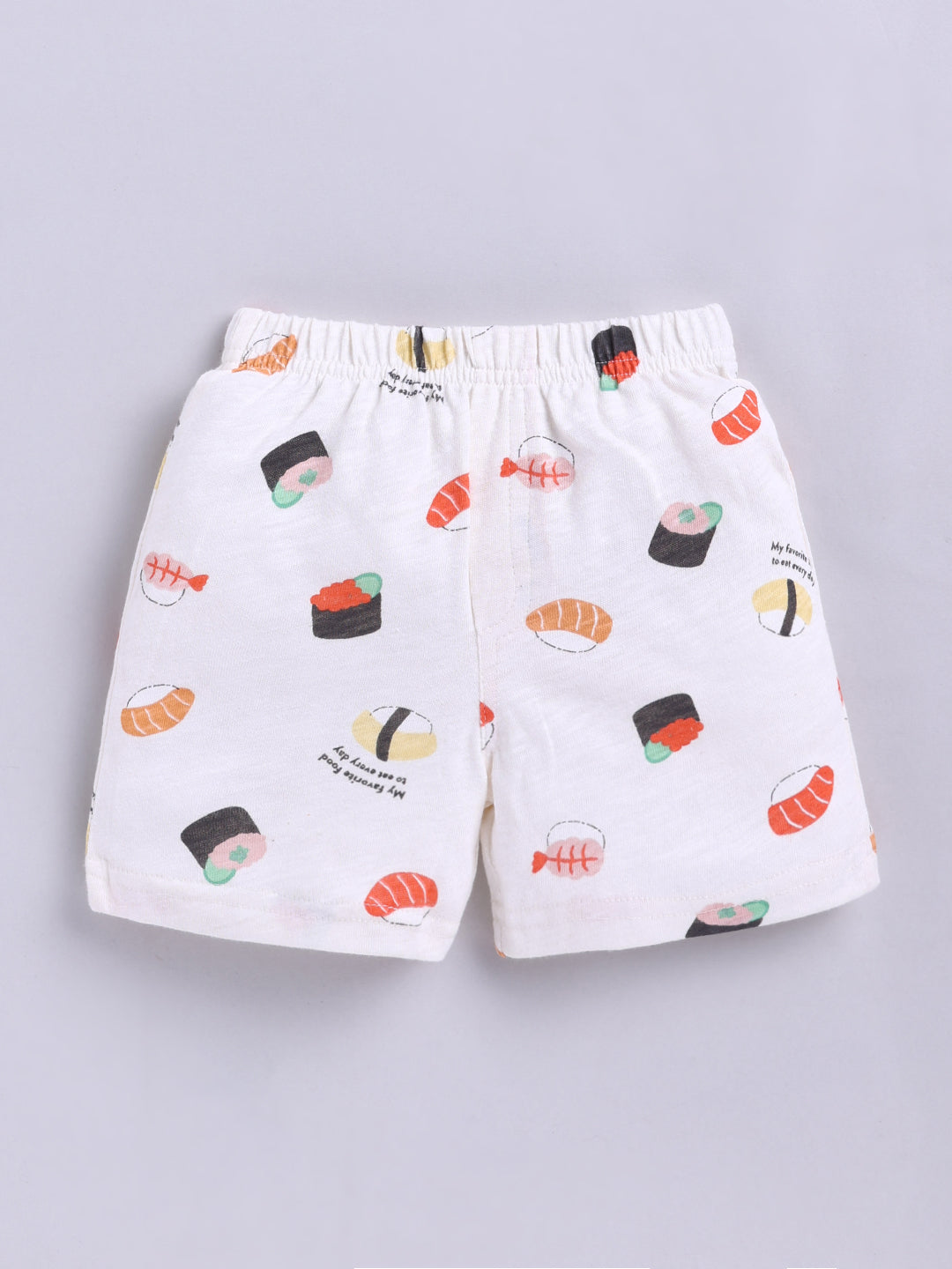 Multi Graphic Cotton Short Sleeves Co-ord Set