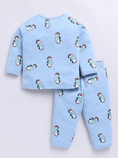 Blue Penguin Full sleeve Night Suit