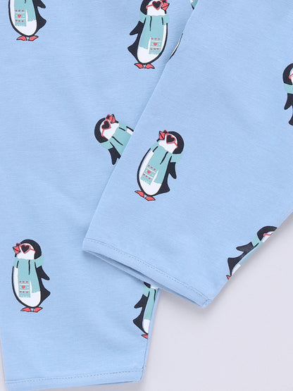 Blue Penguin Full sleeve Night Suit