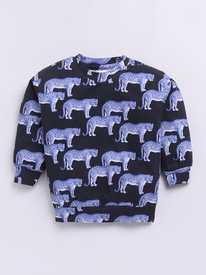 Purple Cheetah Print Co-ord Set