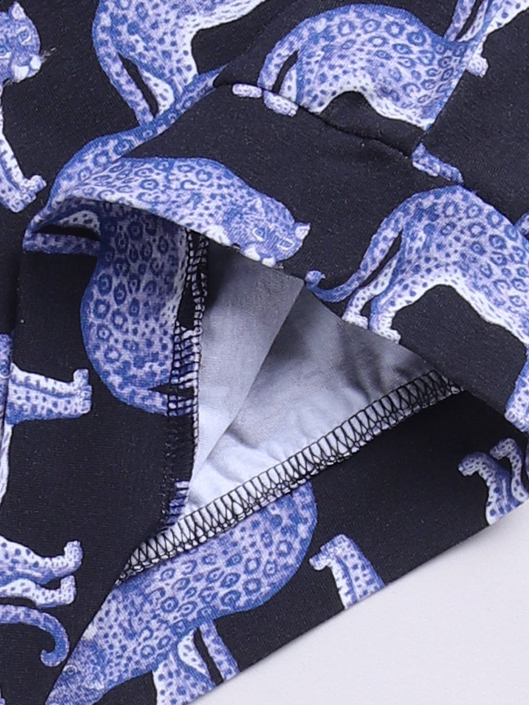 Purple Cheetah Print Co-ord Set