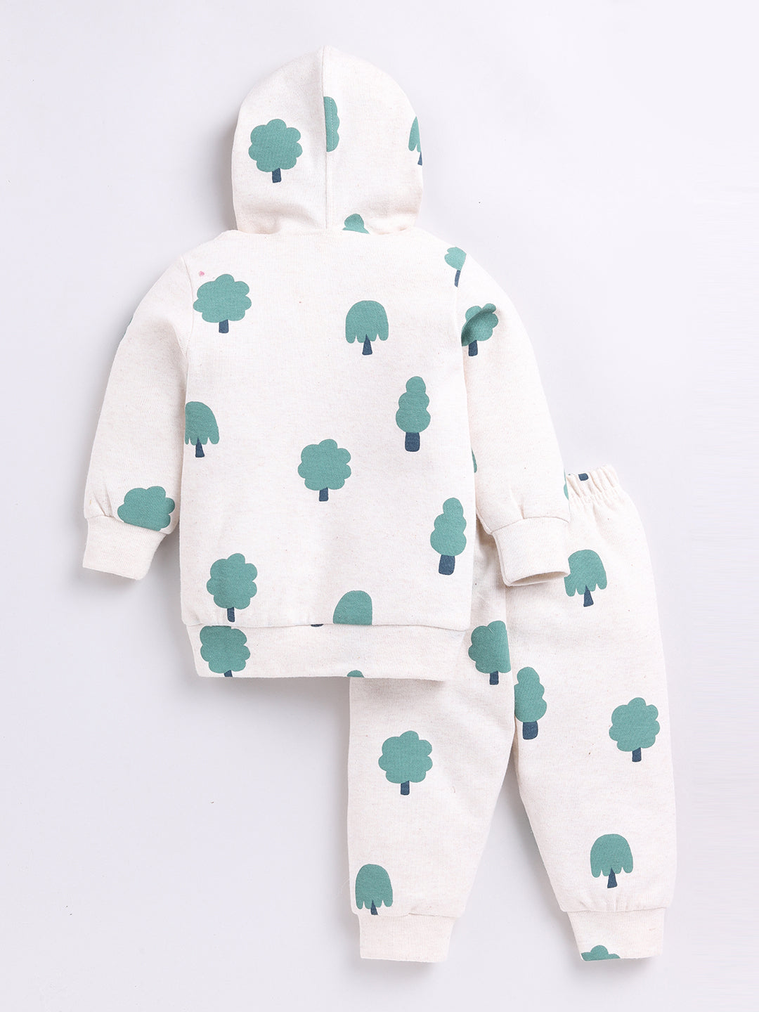 Green 'Trees' Hoodie Set