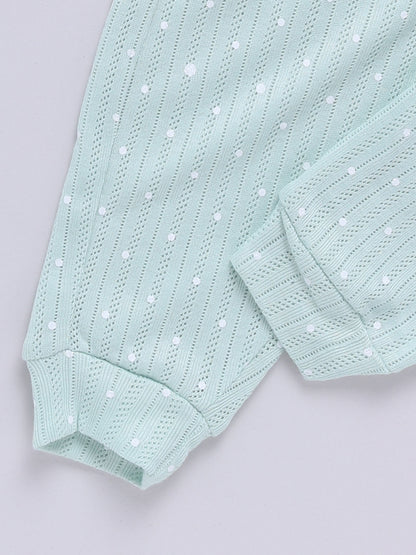 Mint Polka Dots Co-ord Set