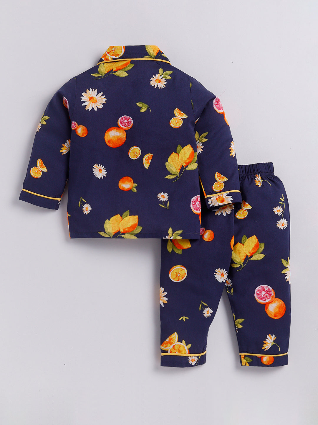 Blue Fruity Full Sleeve Night Suit