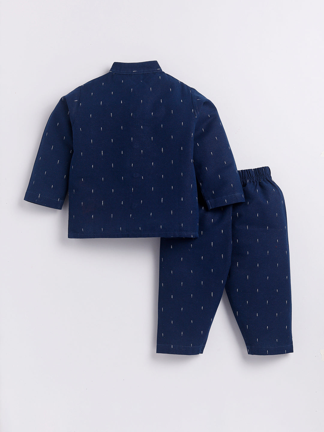 Blue Graphic Full Sleeve Night Suit