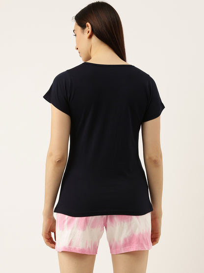 C1049 Set Women T-shirt & Shorts - Clt.s
