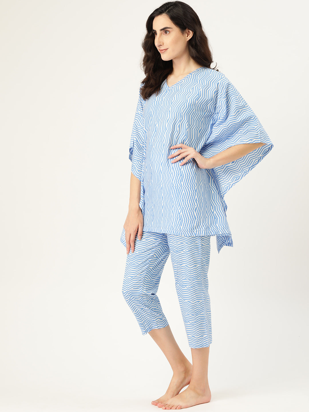 C1112 Women Kaftan & Pyjamas - Clt.s