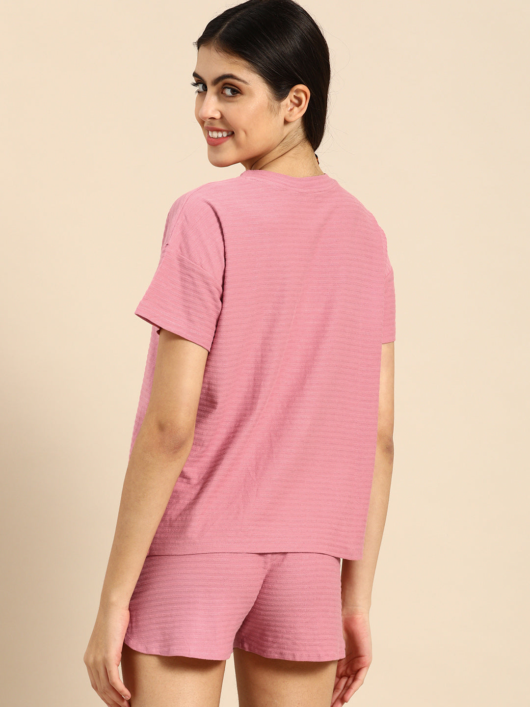 Pink T-shirt & Shorts