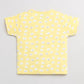 Yellow Half Sleeve Nightwear Set