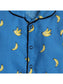 Banana Printed Full Sleeve Nightwear Set