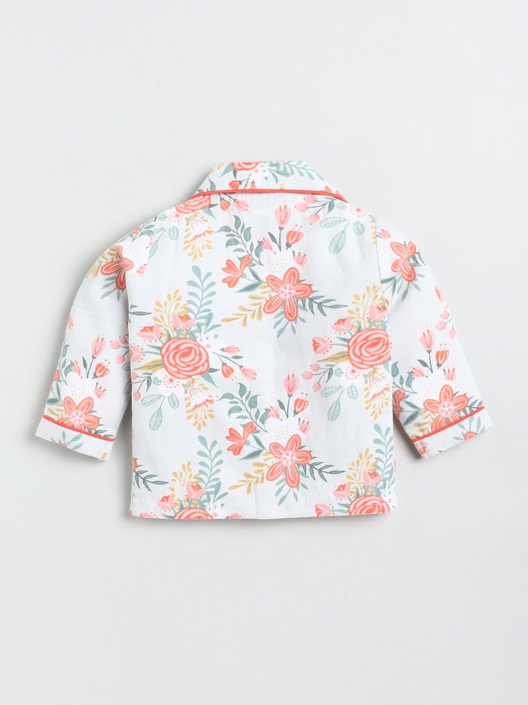 Floral Printed Full Sleeve Nightwear Set