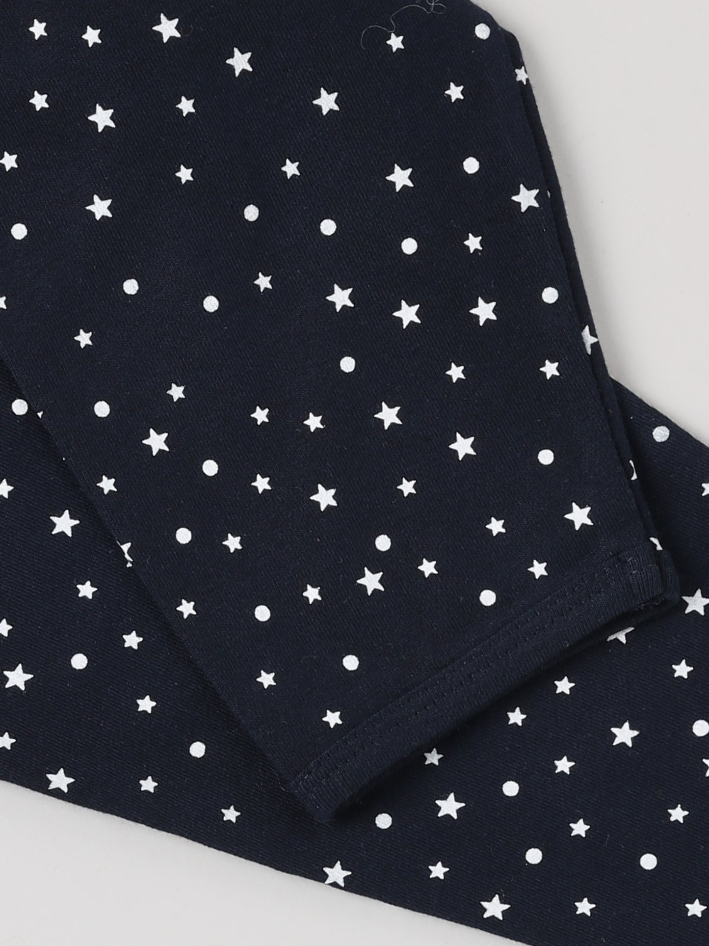 Space Theme Blue Full Sleeve Cotton Daywear/Nightwear Set