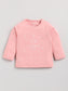 Star is Born Pink Full Sleeve Cotton Nightwear Set
