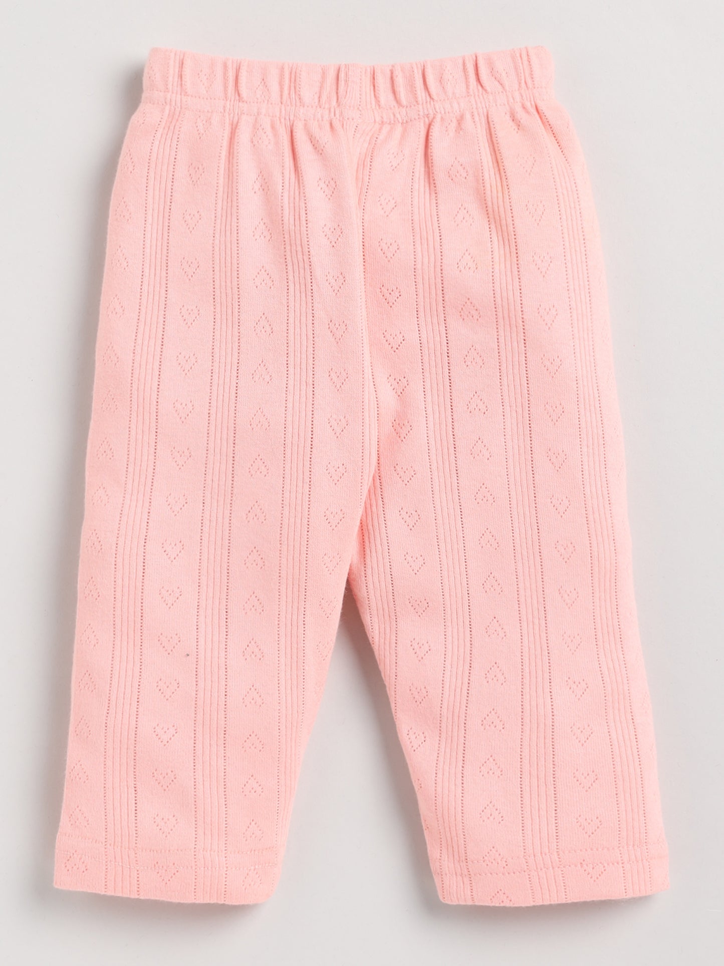 Graphic Peach Half Sleeve Cotton Nightwear Set