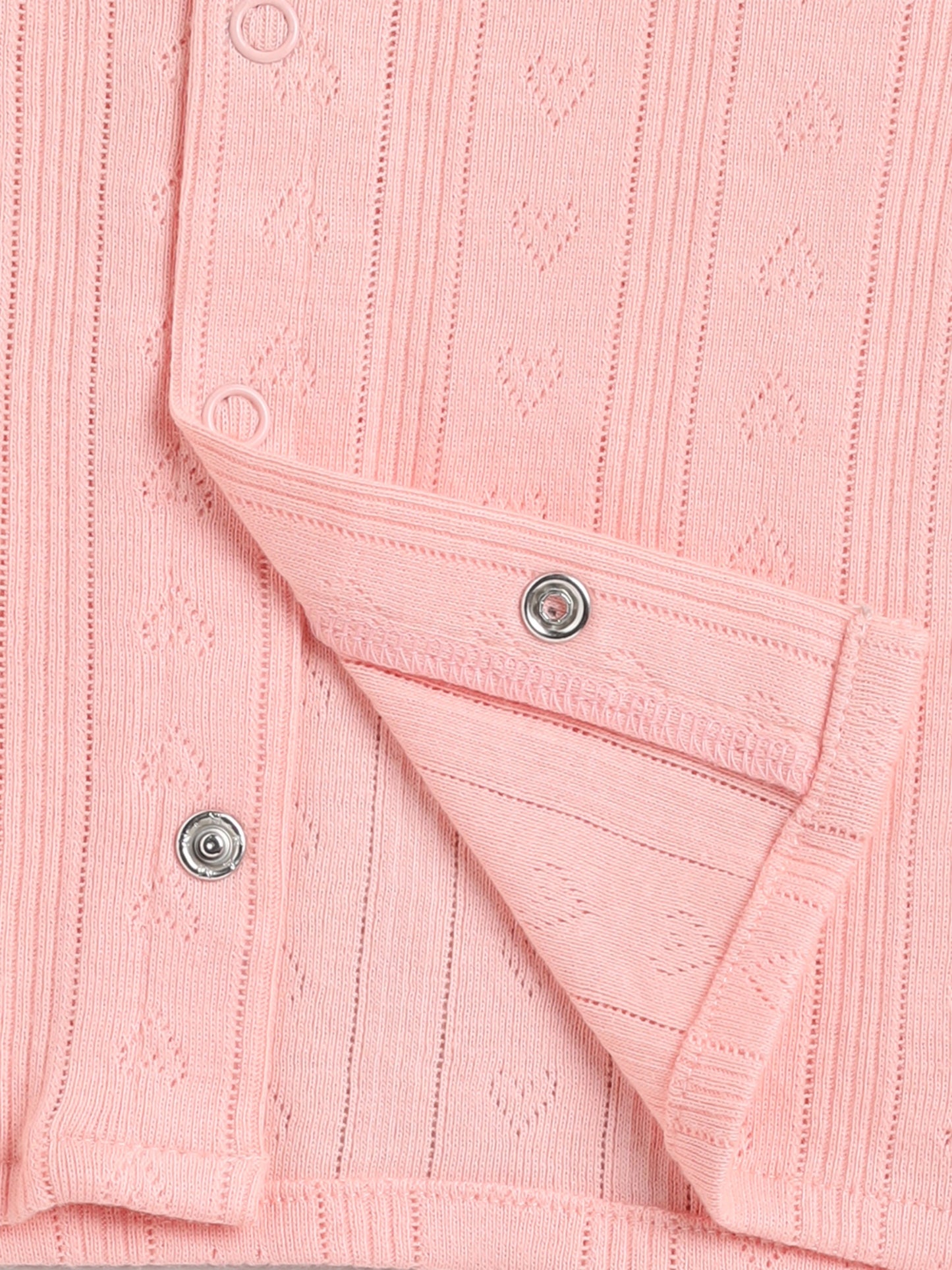 Graphic Peach Half Sleeve Cotton Nightwear Set