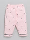 Graphic Pink Cotton Half Sleeve Nightwear Set