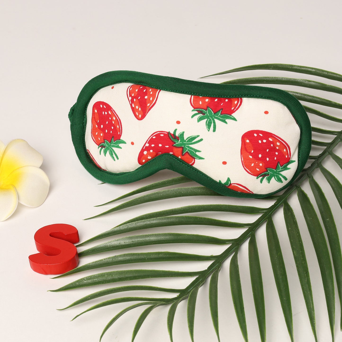 Strawberry Print Sleep Eye Mask