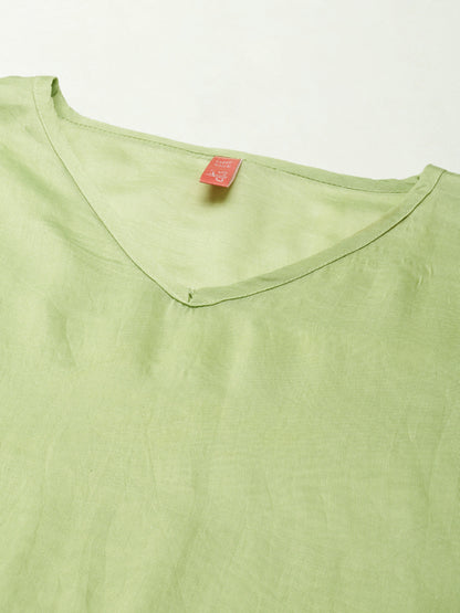 Women Green Cover-up Dress