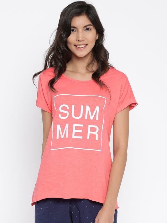 S51-Beach Top (Coral) - Clt.s