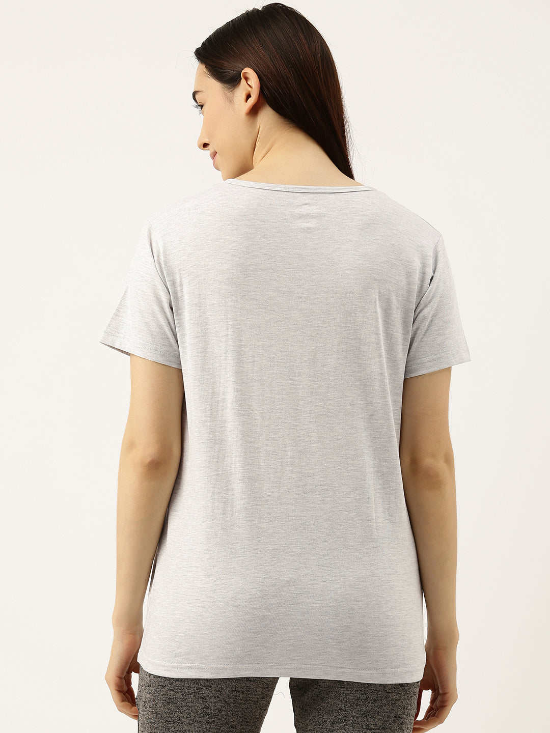 T998 Women Printed Cotton T-shirt - Clt.s